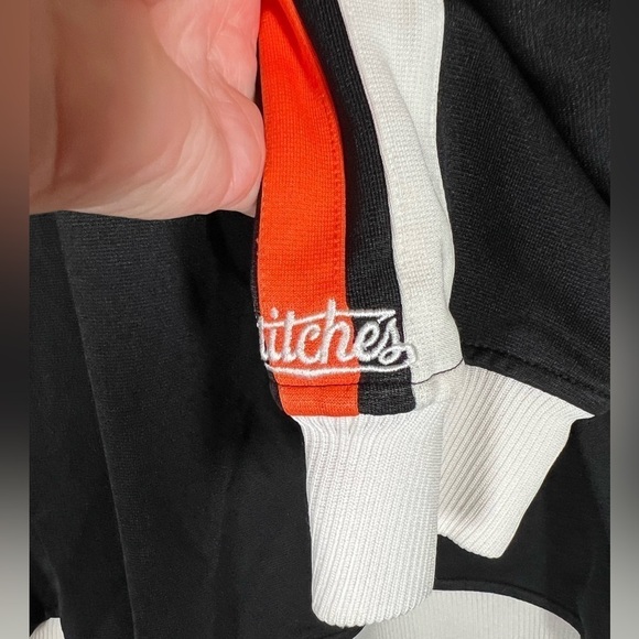 Stitches San Francisco Giants embroidered zip up track jacket sz 2XL arm stripes - Picture 7 of 10